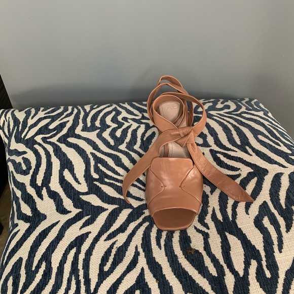 Ankle Wrap Tall Sandals - Picture 2 of 7